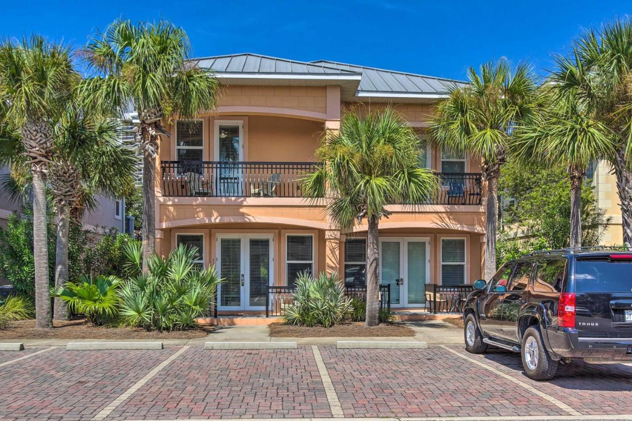 Bright And Modern Townhome Steps To Miramar Beach! 데스틴 외부 사진