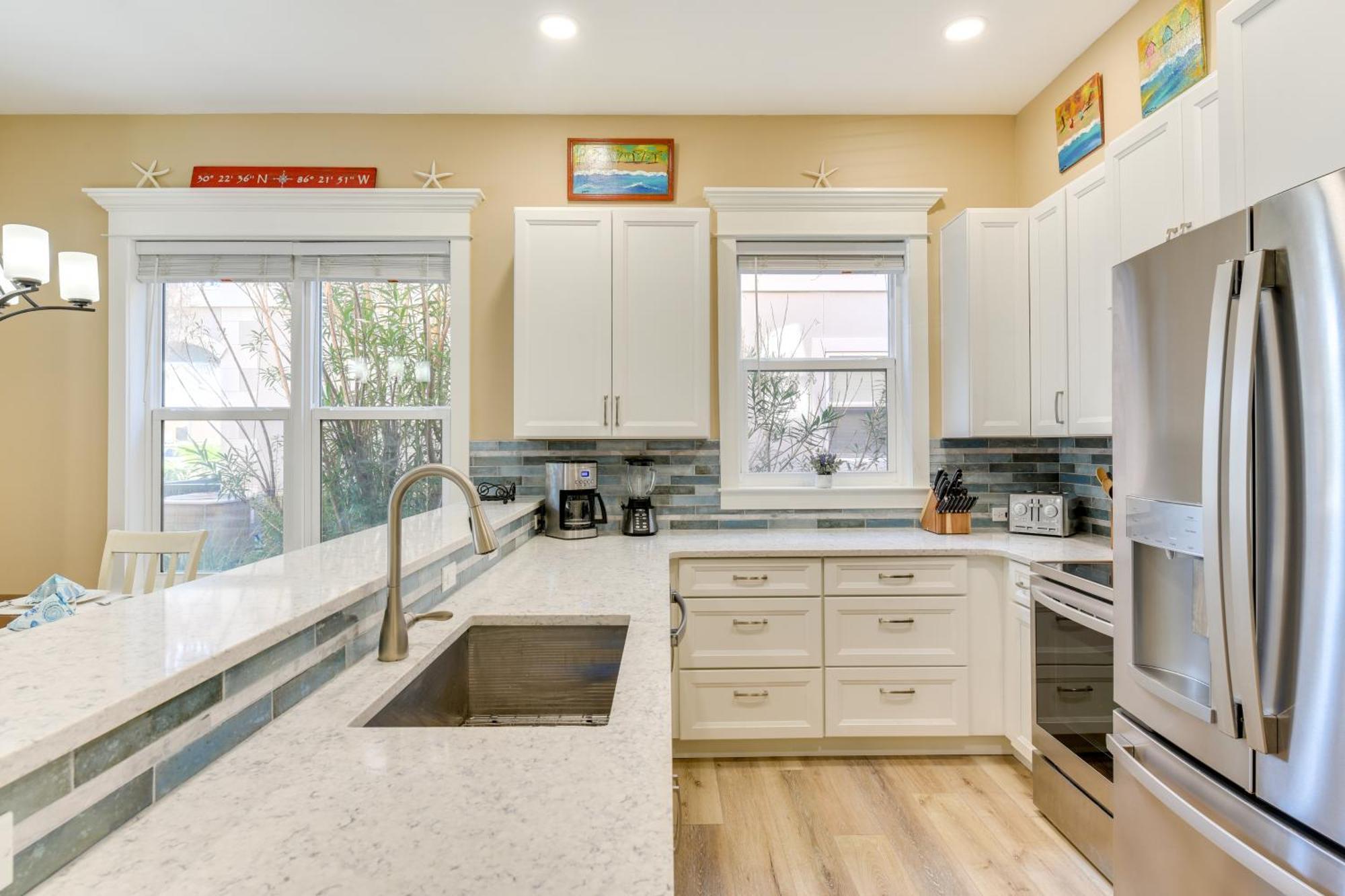 Bright And Modern Townhome Steps To Miramar Beach! 데스틴 외부 사진