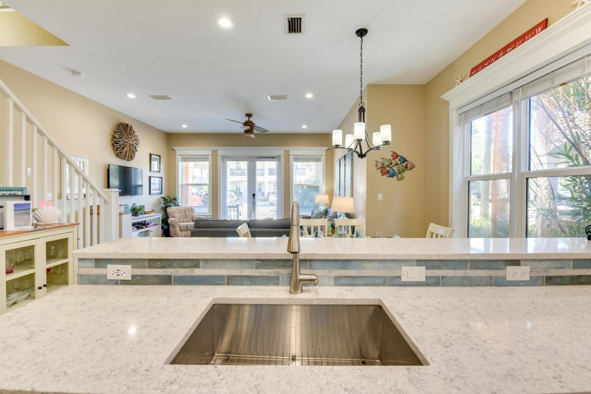 Bright And Modern Townhome Steps To Miramar Beach! 데스틴 외부 사진